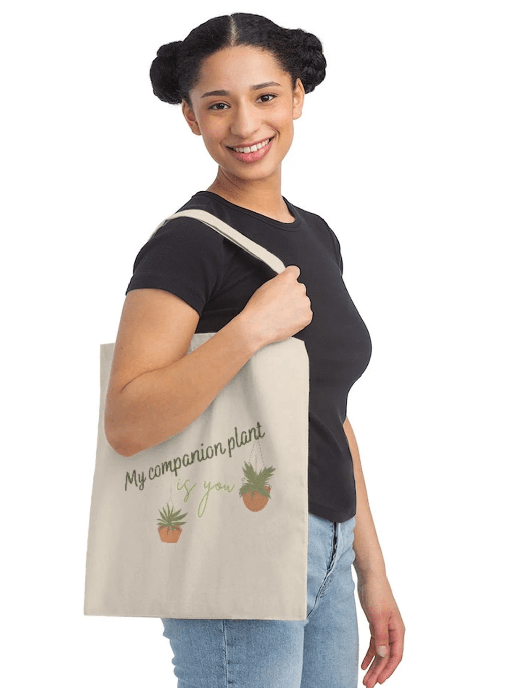My Companion Plant is You Canvas Tote&nbsp;Bag